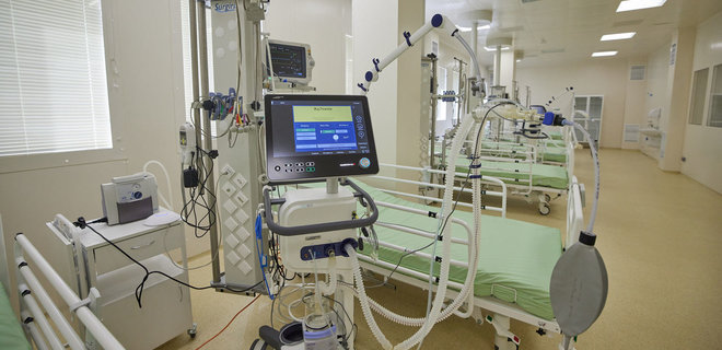 Коронавирус. В 12 регионах Украины больницы заполнены более чем на 50% - Фото