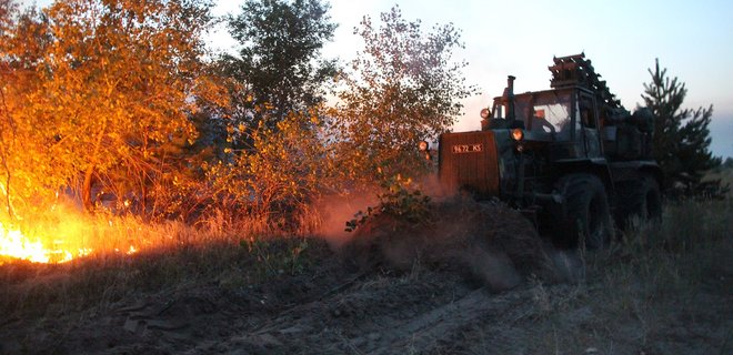 Пожары на Донбассе возникли из-за поджога – штаб ООС - Фото