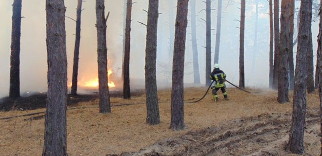 Военные назвали причину пожаров в Луганской области, у Зеленского также отреагировали - Фото
