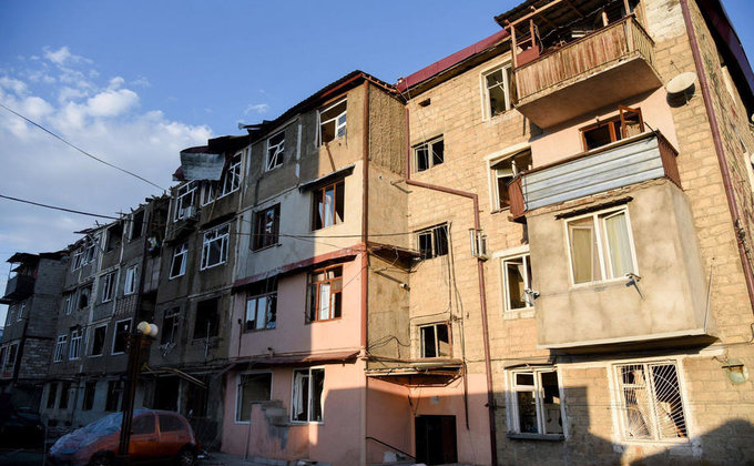 Нагорный Карабах. Как выглядит столица непризнанной республики после обстрелов: фото