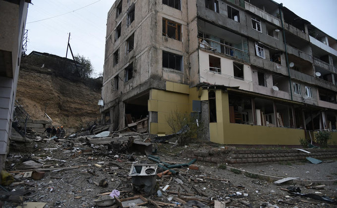 Нагорный Карабах. Как выглядит столица непризнанной республики после обстрелов: фото