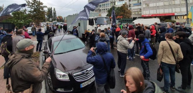 Дело Шеремета. Суд оставил Антоненко под стражей, произошли столкновения с полицией: видео - Фото