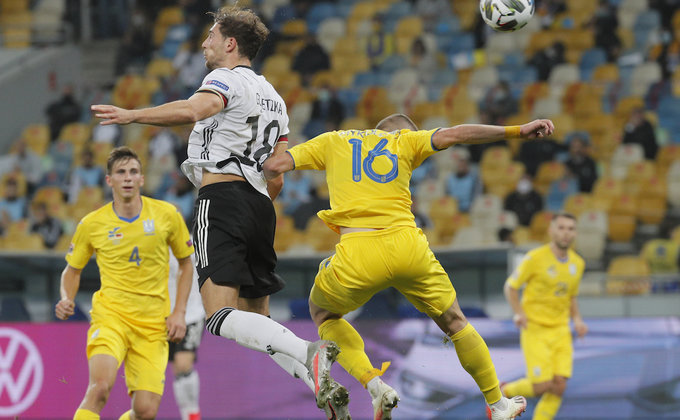 Футбол. Лига наций УЕФА. Сборная Украины уступила команде Германии: фото