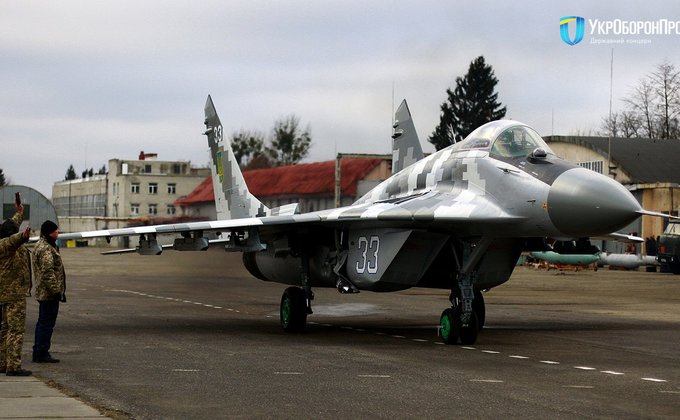 Украинские летчики получили еще один модернизированый истребитель МиГ-29 – фото