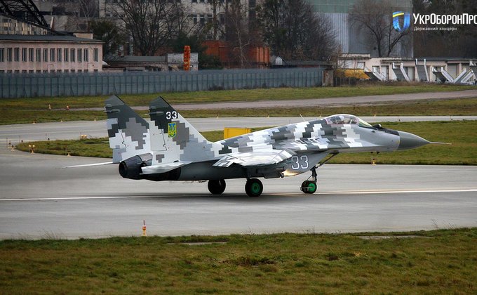 Украинские летчики получили еще один модернизированый истребитель МиГ-29 – фото