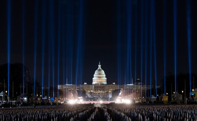 Завтра – необычная инаугурация Байдена. Посмотрите, что сделали с центром Вашингтона: фото
