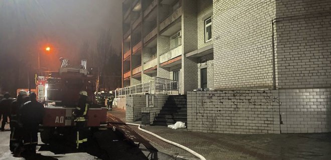 Ответственный за пожарную безопасность в горевшей больнице Запорожья задержан – ОГП - Фото