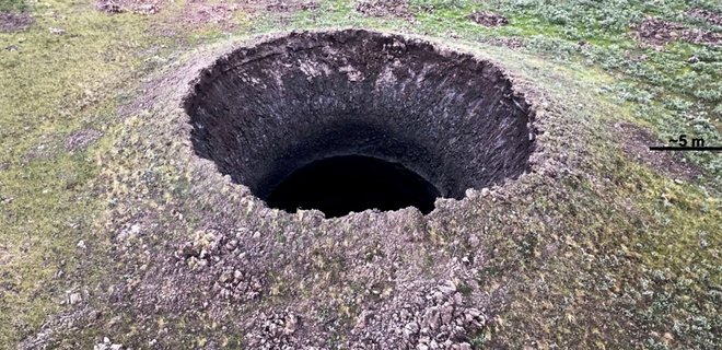 Загадка Арктики. Ученые показали 3D-модель гигантского кратера в вечной мерзлоте – фото - Фото