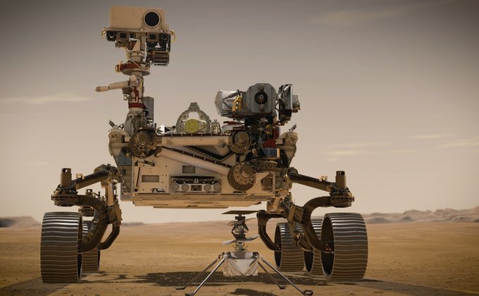 Как все было. США отправили на Марс новый ровер Perseverance и успешно его посадили: фото