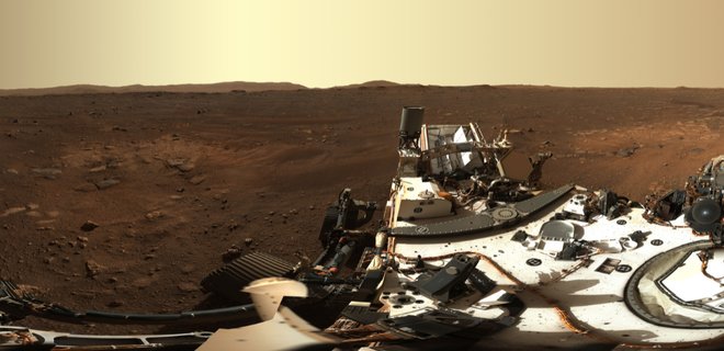 Высочайщая детализация. NASA показало панораму Марса с ровера Perseverance – фото - Фото