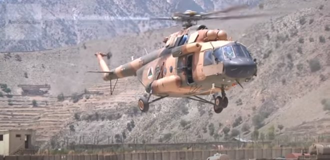 В Афганистане потерпел крушение вертолет Ми-17, погибли все девять человек на борту - Фото