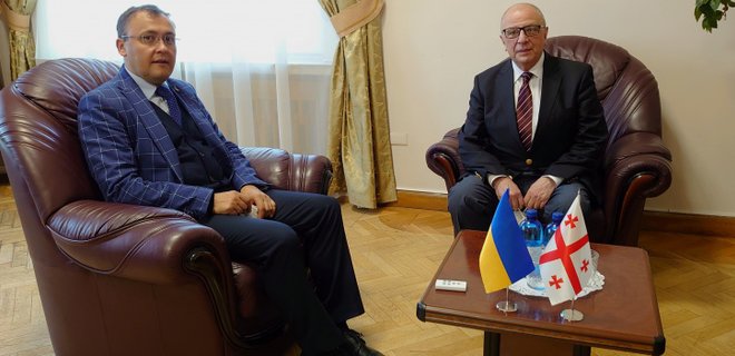 Посол Грузии вернулся в Киев. Почти год назад он был отозван из-за назначения Саакашвили - Фото