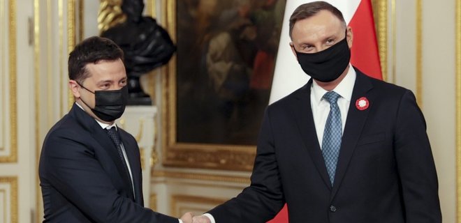 Зеленский и Дуда подписали декларацию о поддержке Польшей европейских стремлений Украины - Фото