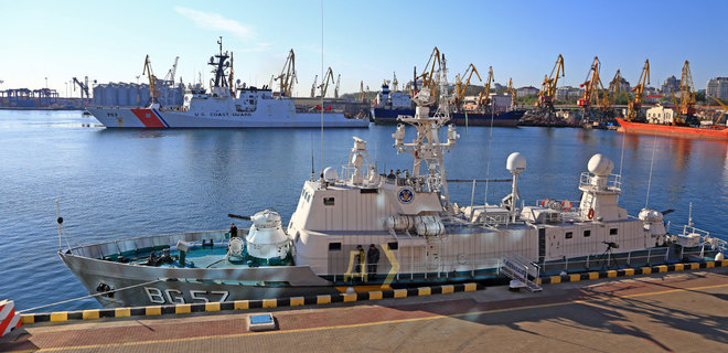 Американский USCGC Hamilton добрался до порта Одессы: фото, видео корабля - Фото