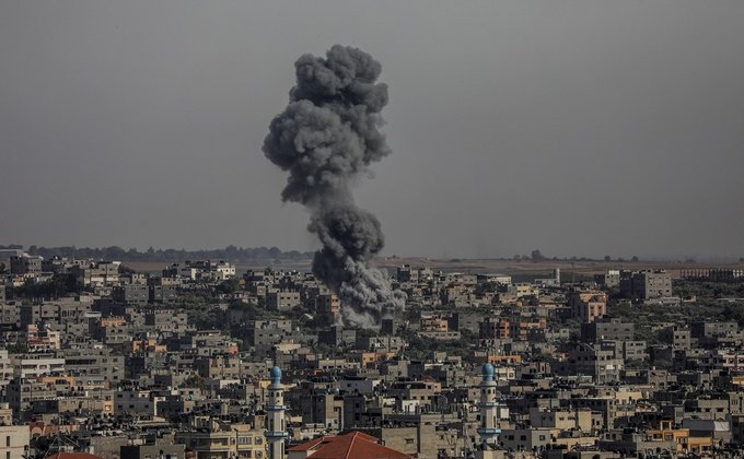 Сектор Газа после ответных ударов ВВС Израиля: фоторепортаж и видео