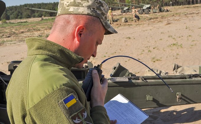 Украинская артиллерия проводит стрельбы на учениях НАТО в Польше – фото 