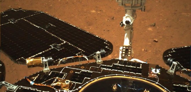 Китайский зонд Tianwen-1 прислал первые кадры с поверхности Марса – фото  - Фото