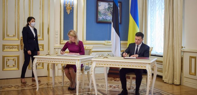 Эстония официально обязалась поддерживать вступление Украины в ЕС. Таких стран уже четыре - Фото