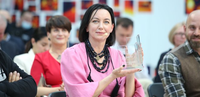 Мирослава Барчук стала лауреатом премии Гонгадзе - Фото