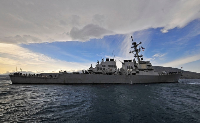 В Черное море идет американский "боевой" ракетный эсминец USS Laboon: подборка фото