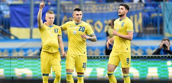 Сборная Украины намерена играть в форме с лозунгом 