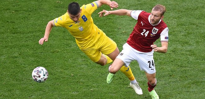Сборная Украины проиграла Австрии на Евро-2020 со счетом 0:1 – фото - Фото
