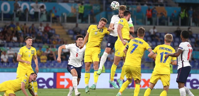 Сборная Украины проиграла сборной Англии в 1/4 финала Евро-2020: фото - Фото