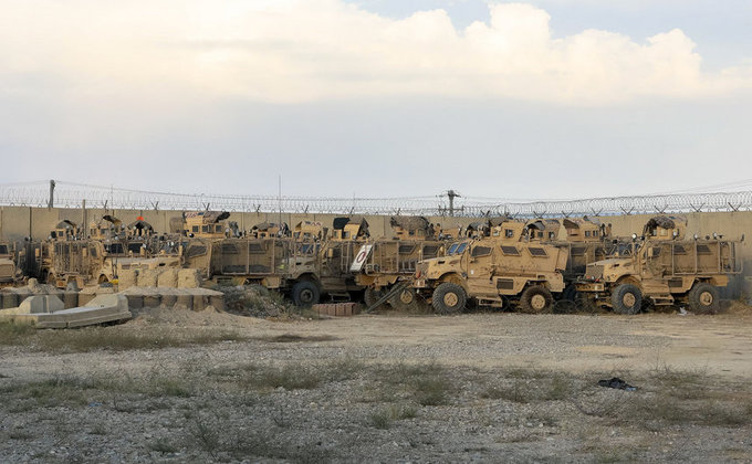 Процесс вывода войск завершен на 90%. Военные США покидают Афганистан: фоторепортаж