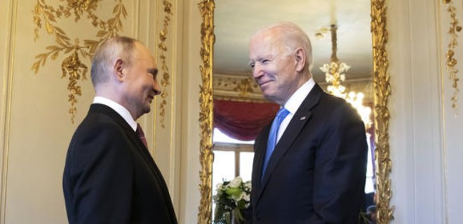 Байден заявив, що відчув себе лідером вільного світу на зустрічі з Путіним - Фото
