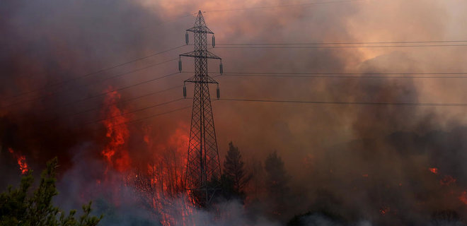 Украина отправит на помощь Греции 100 пожарных – Зеленский - Фото
