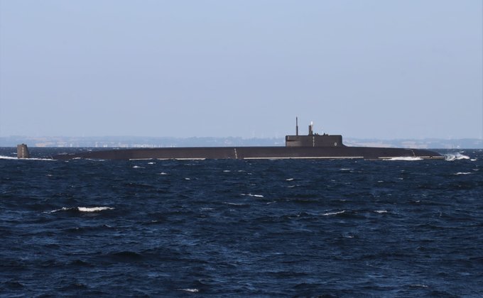 Корабли флота РФ проходили через пролив в Дании. Одна из атомных подлодок сломалась – фото