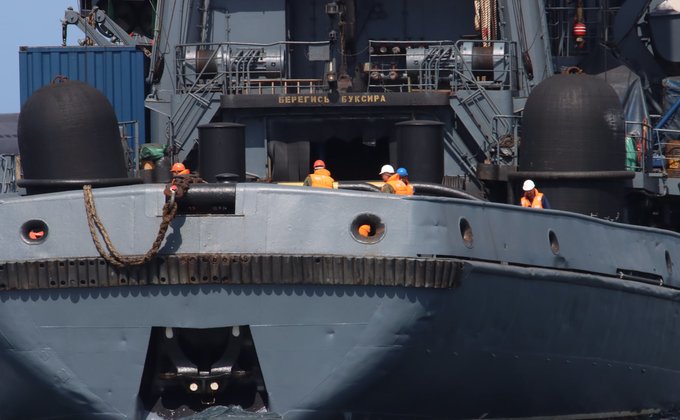 Кораблі флоту РФ проходили через протоку в Данії. Один з атомних підводних човнів зламався – фото