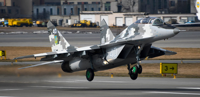 ВСУ подняли в небо истребитель МиГ-29 – он перехватывал 
