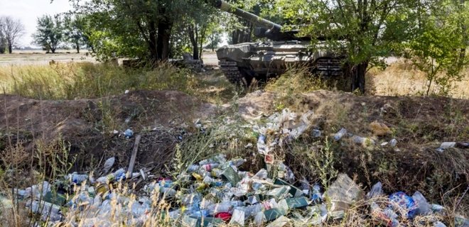 Житель российского Волгограда нашел на помойке брошенный танк Т-90: фото - Фото