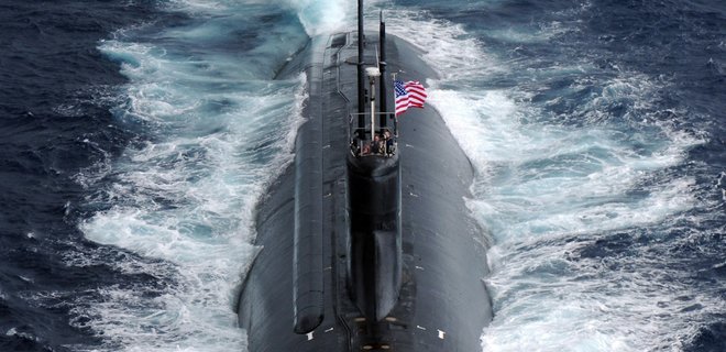 Атомная подводная лодка США столкнулась с неизвестным объектом в Южно-Китайском море - Фото