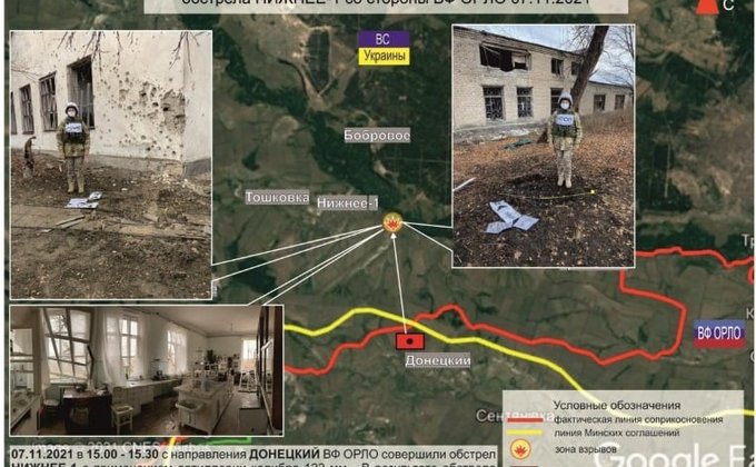На Донбассе артиллерия боевиков ударила по двум поселкам: фото последствий обстрелов