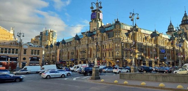 В центре Киева появилась новая пешеходная зона - Фото