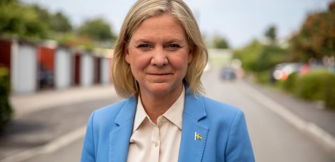 Премьером Швеции впервые в истории стала женщина: Андерссон 