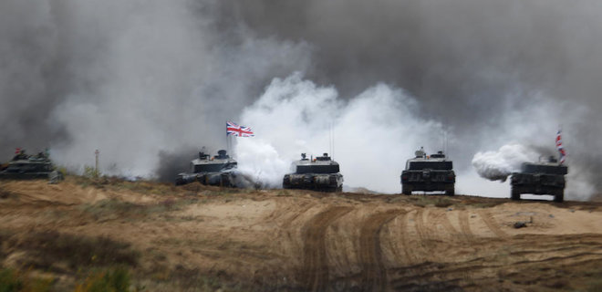 Сотни танков. Британия вернет в Германию дивизию на фоне российской угрозы Украине – FT - Фото