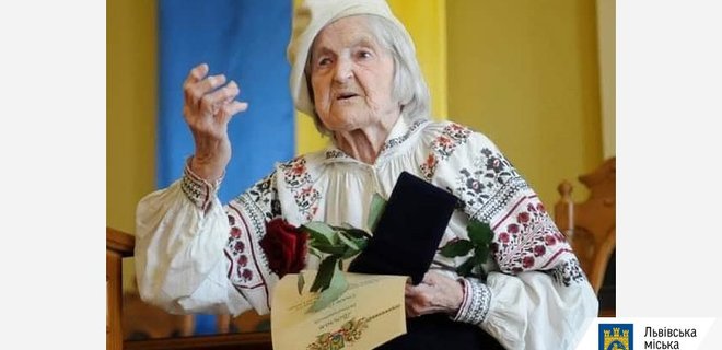 Связная Романа Шухевича Ольга Илькив умерла в возрасте 101 года - Фото