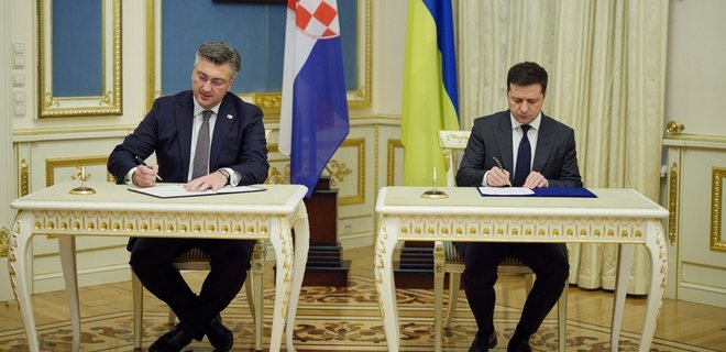 Хорватия подписала декларацию о европейской перспективе Украины - Фото