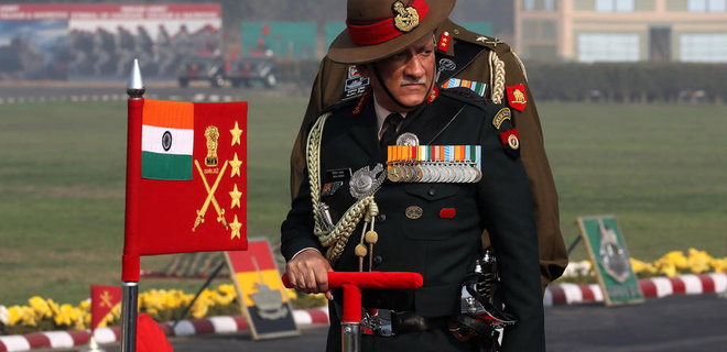 Начальник генштаба армии Индии погиб в авиакатастрофе - Фото