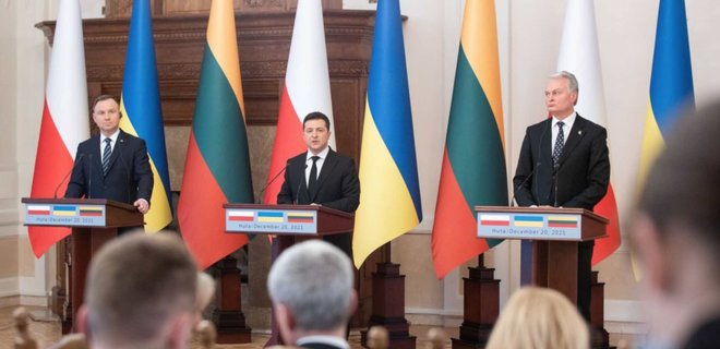 Литва и Польша подтвердили поддержку членства Украины в ЕС и НАТО: общее заявление - Фото