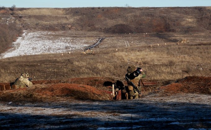 На Донбасі провели навчальні стрільби з британських ПТРК та американських гранатометів: фото