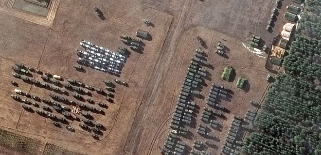 Супутникові знімки: У Гомельській області Білорусі – нова база військової техніки - Фото