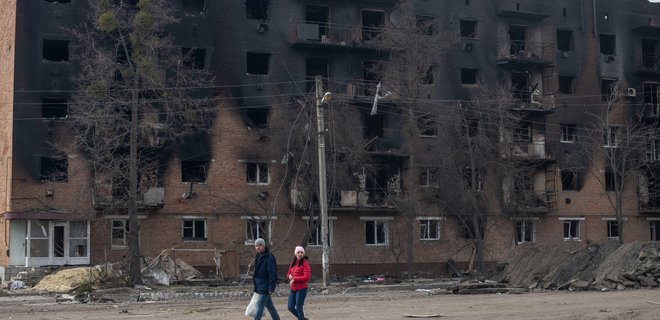 В колонне оккупантов, отходящих в сторону Беларуси, ворованные авто, грузовики – Генштаб - Фото