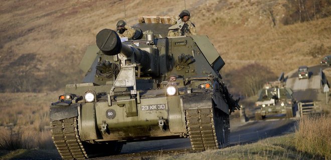 Британия передаст Украине гаубицы AS-90 и боеприпасы к ним – СМИ  - Фото