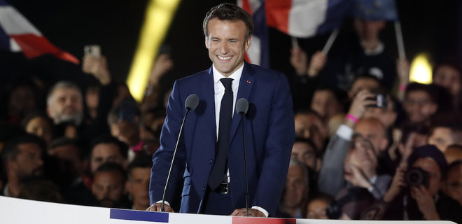 Офіційно. Макрон переміг у президентських виборах Франції з результатом 58,54% - Фото