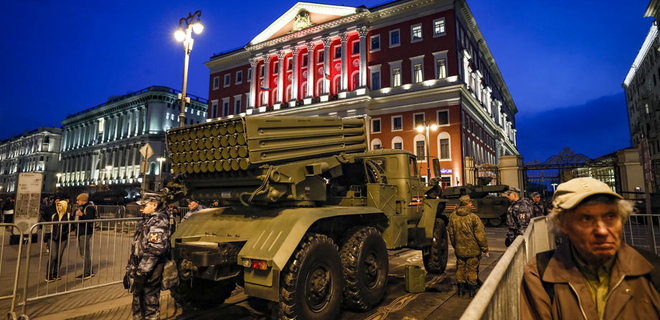 9 травня. На параді в Москві буде менше російської техніки та військових, ніж торік - Фото