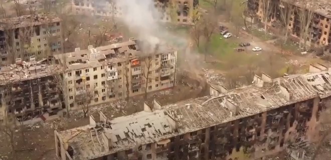 Маріуполь. З'явилися супутникові знімки зруйнованого заводу Азовсталь - Фото